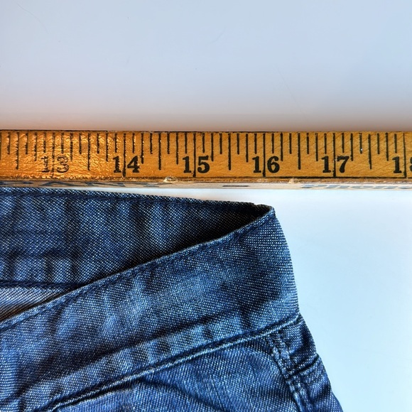 Habitual women’s jeans distressed straight to wide leg lightweight size 29 - Picture 9 of 12